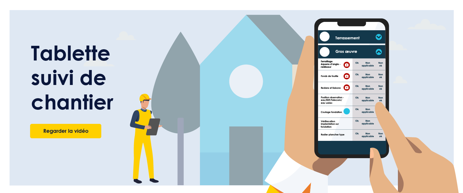 Suivi de chantiers
